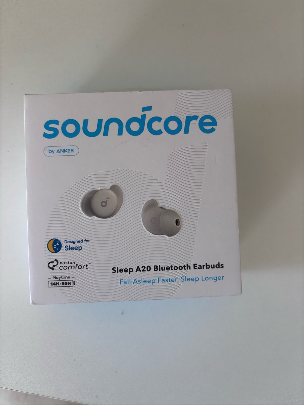 Soundcore Sleep A20 Bluetooth Earbuds - White